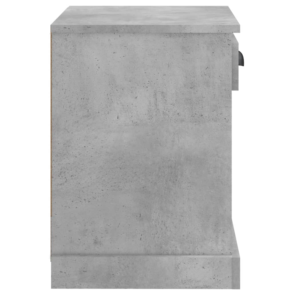 Comodini 2 pz Grigio Cemento 43x36x50 cm - homemem39