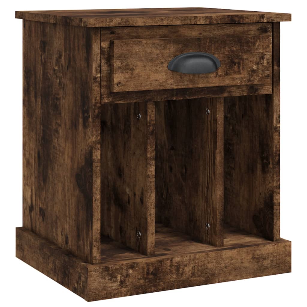Comodino Rovere Fumo 43x36x50 cm - homemem39