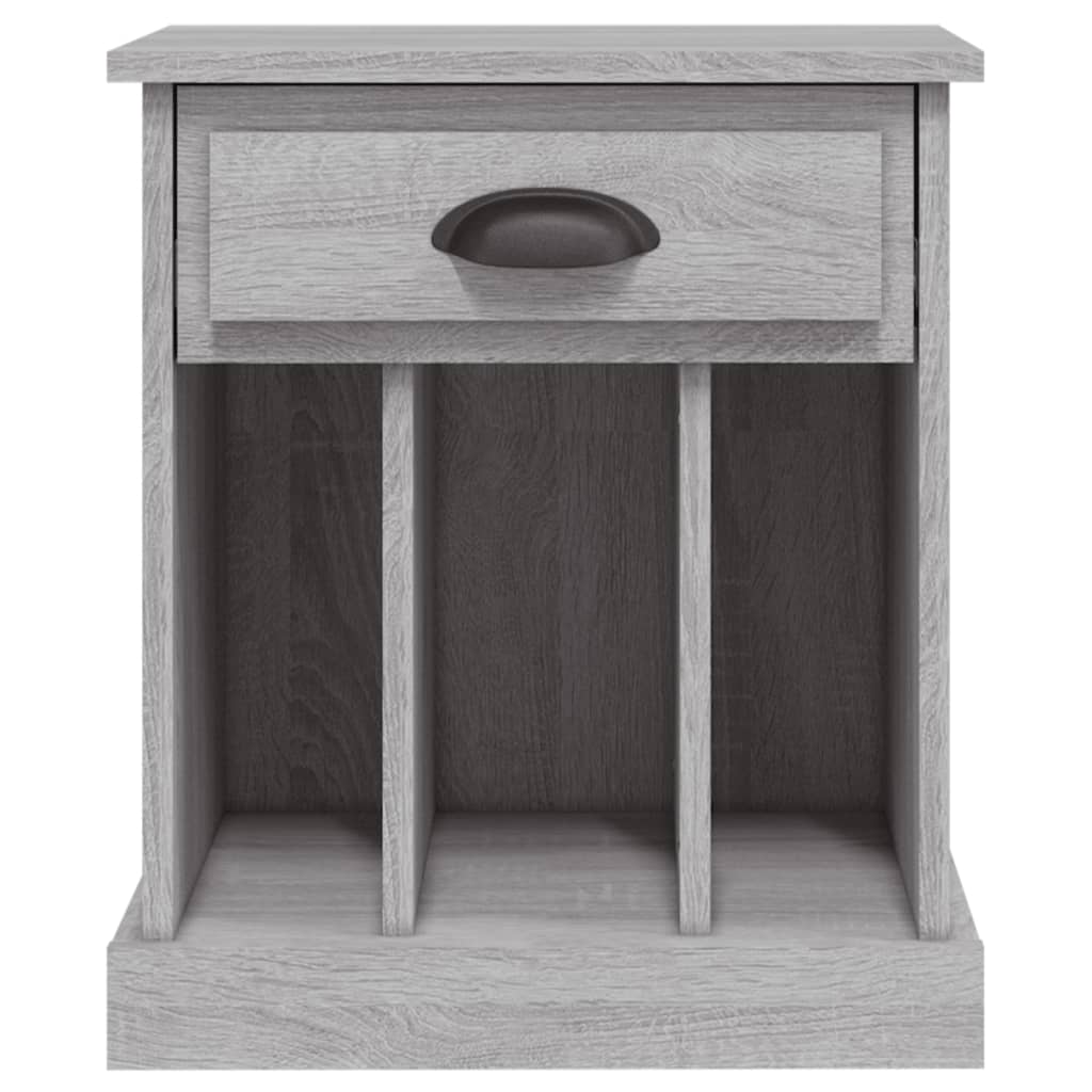 Comodino Grigio Sonoma 43x36x50 cm - homemem39