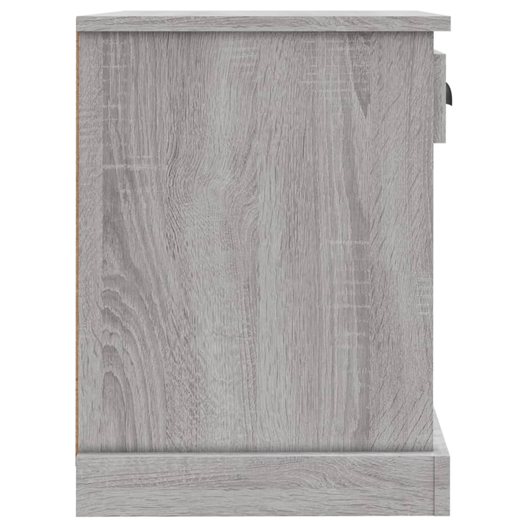 Comodino Grigio Sonoma 43x36x50 cm - homemem39