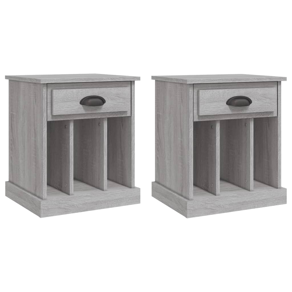 Comodini 2 pz Grigio Sonoma 43x36x50 cm - homemem39