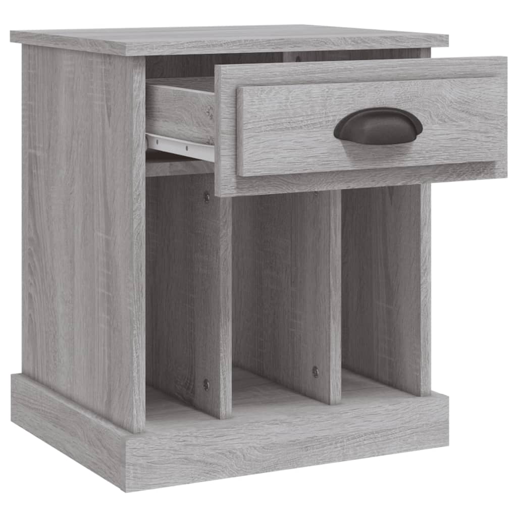 Comodini 2 pz Grigio Sonoma 43x36x50 cm - homemem39