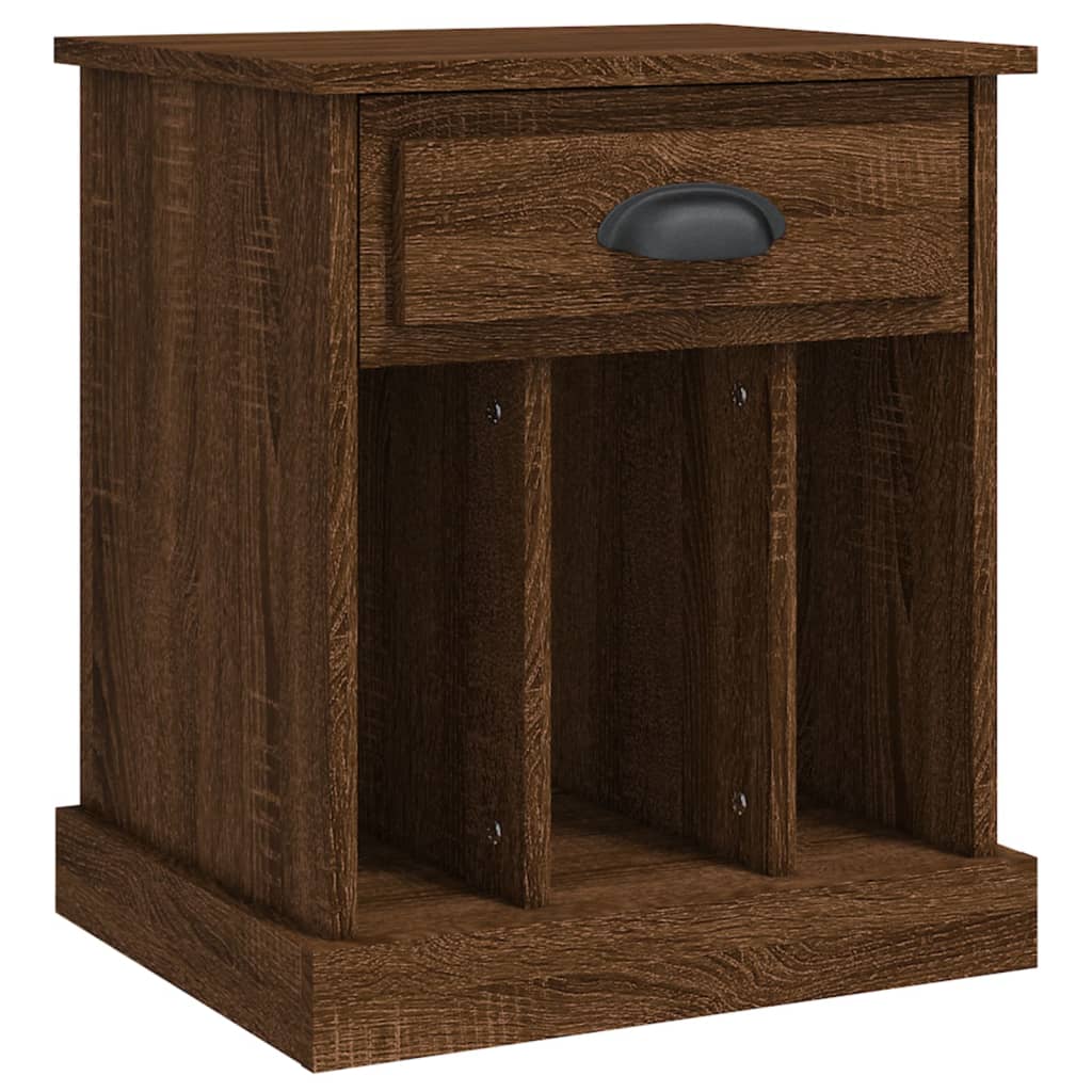 Comodini 2 pz Rovere Marrone 43x36x50 cm - homemem39