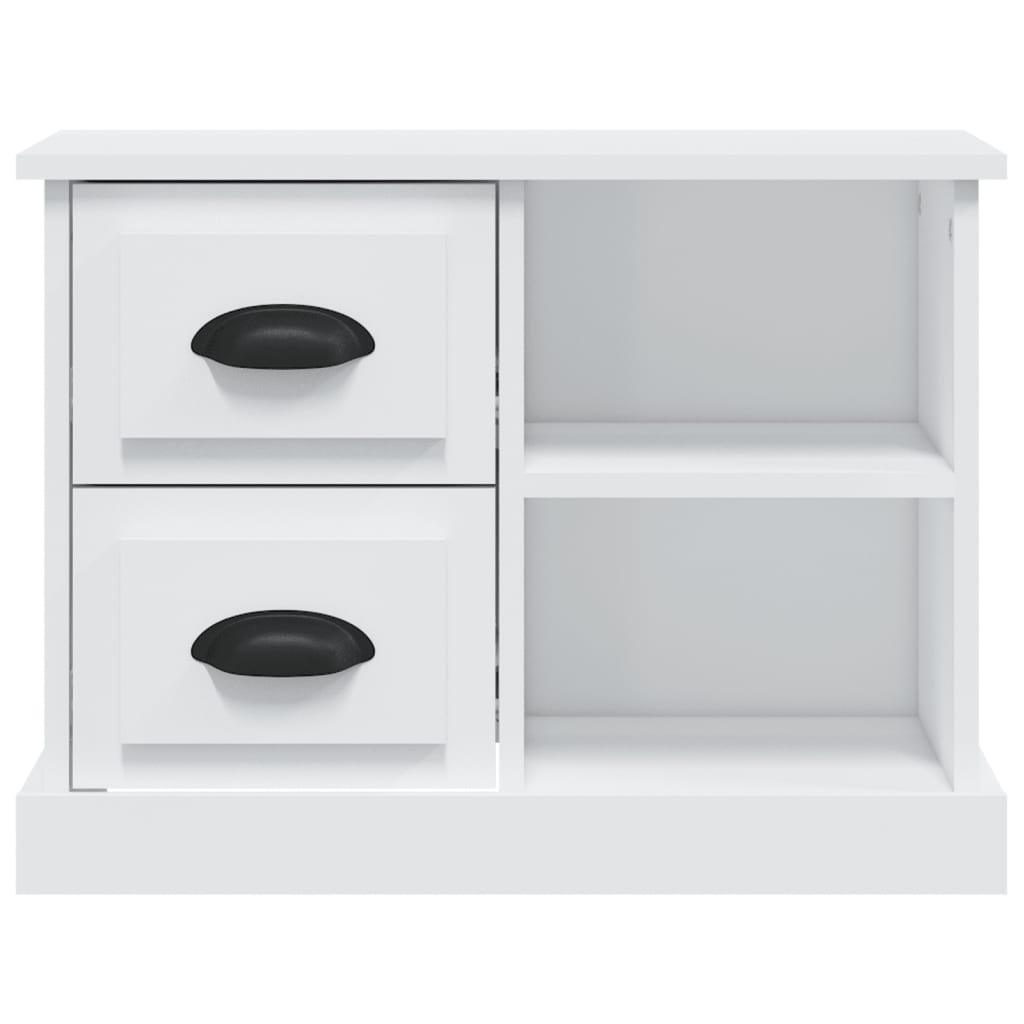 Comodino Bianco 60x35,5x45 cm - homemem39