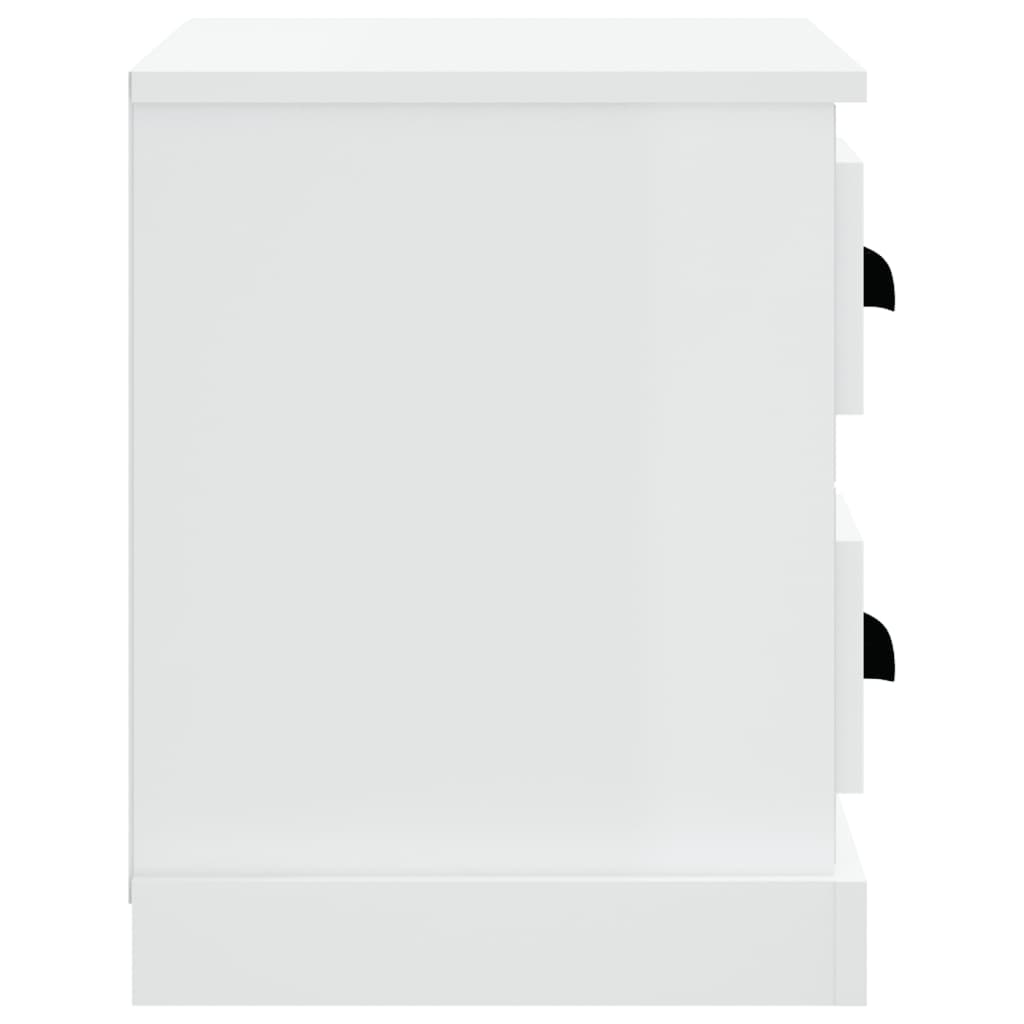 Comodino Bianco 60x35,5x45 cm - homemem39