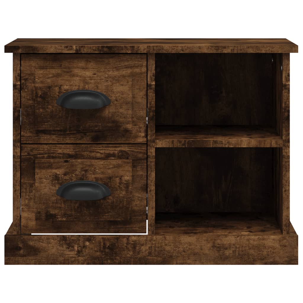 Comodino Rovere Fumo 60x35,5x45 cm - homemem39
