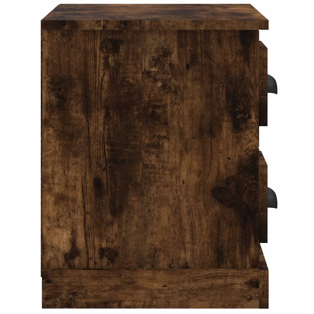 Comodino Rovere Fumo 60x35,5x45 cm - homemem39