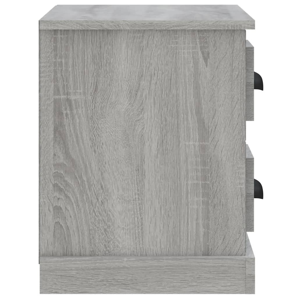 Comodino Grigio Sonoma 60x35,5x45 cm - homemem39