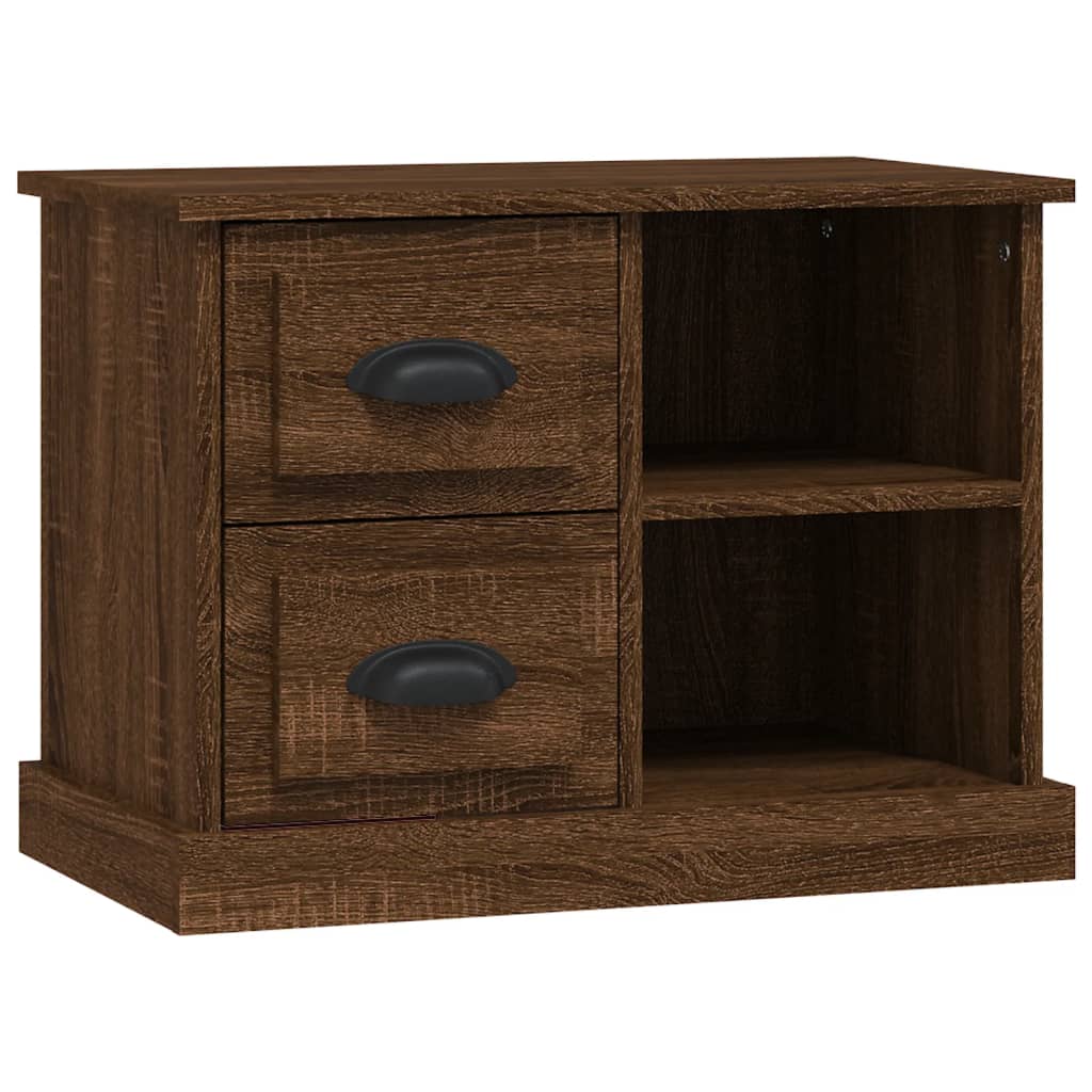 Comodino Rovere Marrone 60x35,5x45 cm - homemem39