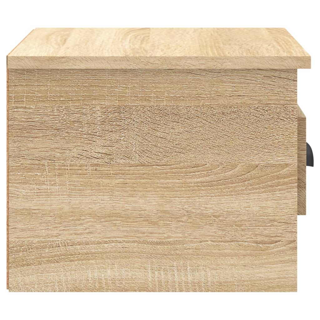 Comodino a Parete Rovere Sonoma 41,5x36x28 cm - homemem39