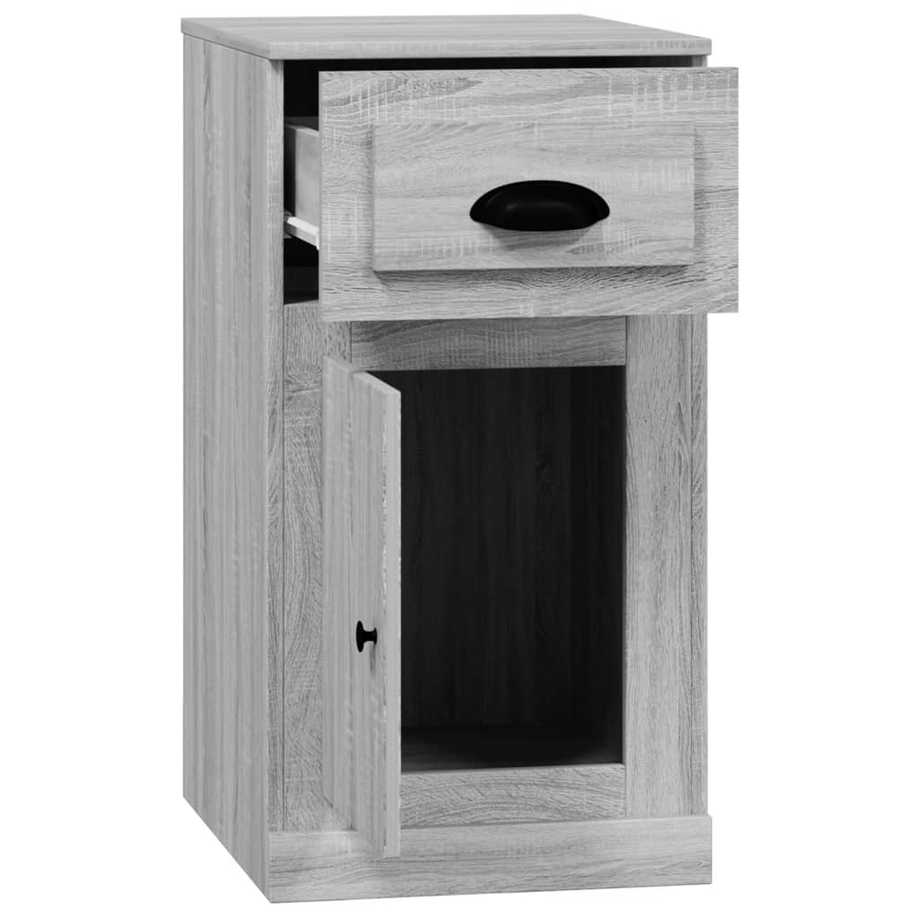 Mobiletto Cassetto Grigio Sonoma 40x50x75 cm Legno Multistrato - homemem39