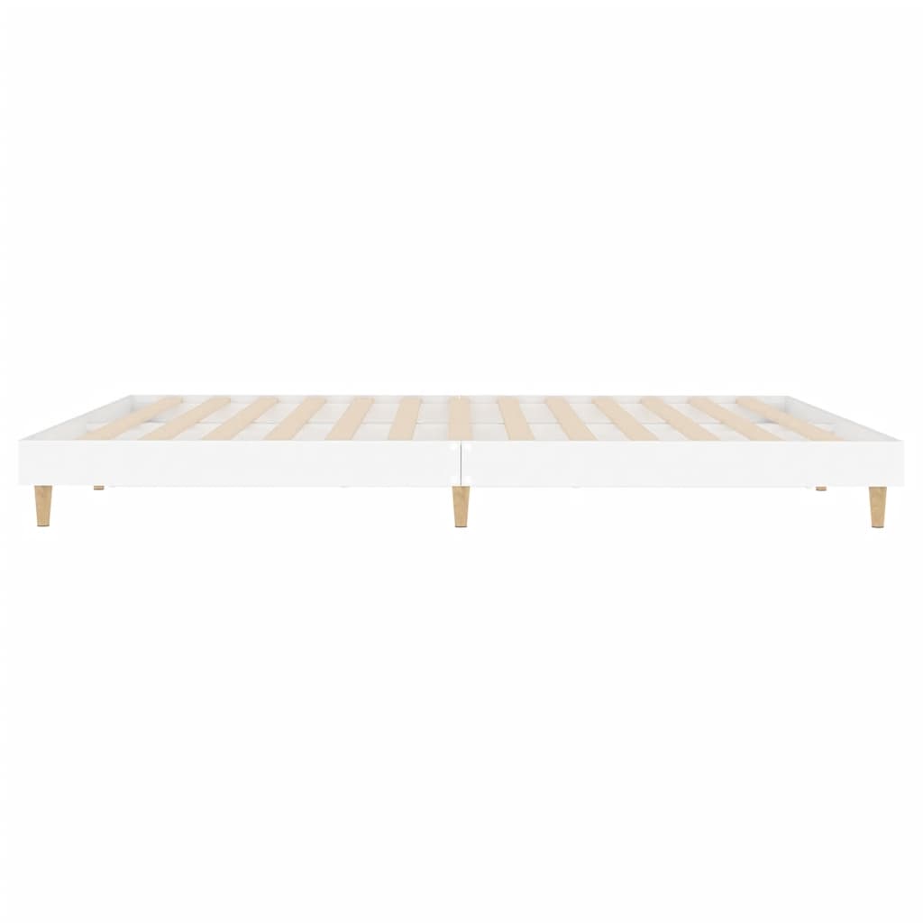 Giroletto Bianco 200x200 cm in Legno Multistrato - homemem39