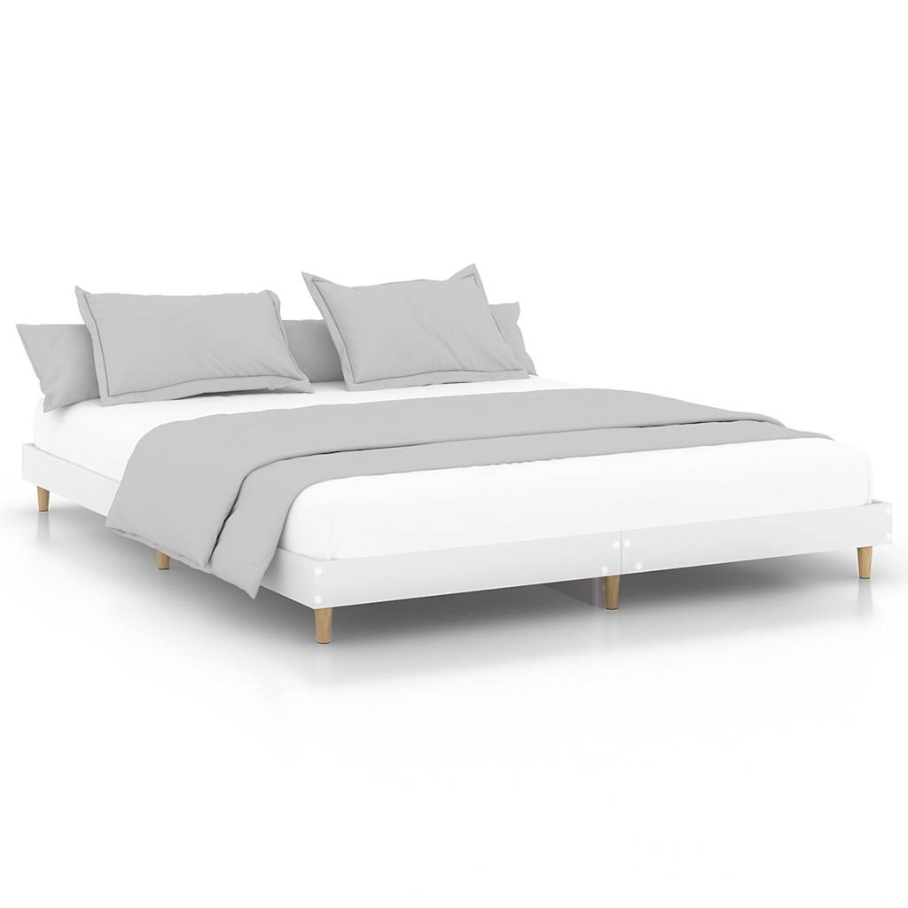 Giroletto Bianco 120x200 cm in Legno Multistrato - homemem39