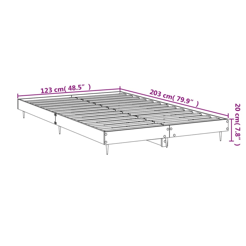 Giroletto Bianco Lucido 120x200 cm in Legno Multistrato | homemem39