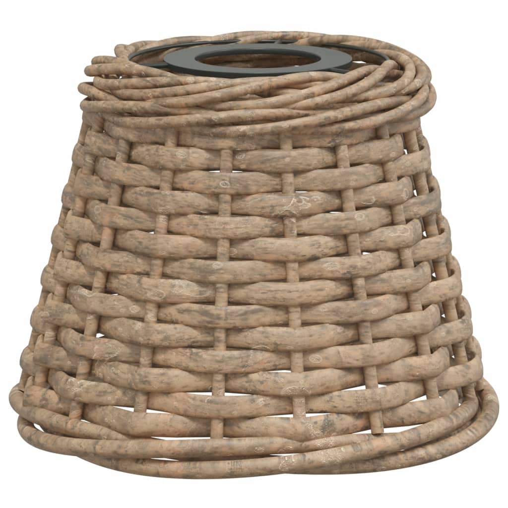 Paralume da Soffitto Marrone Ø15x12 cm in Vimini - homemem39
