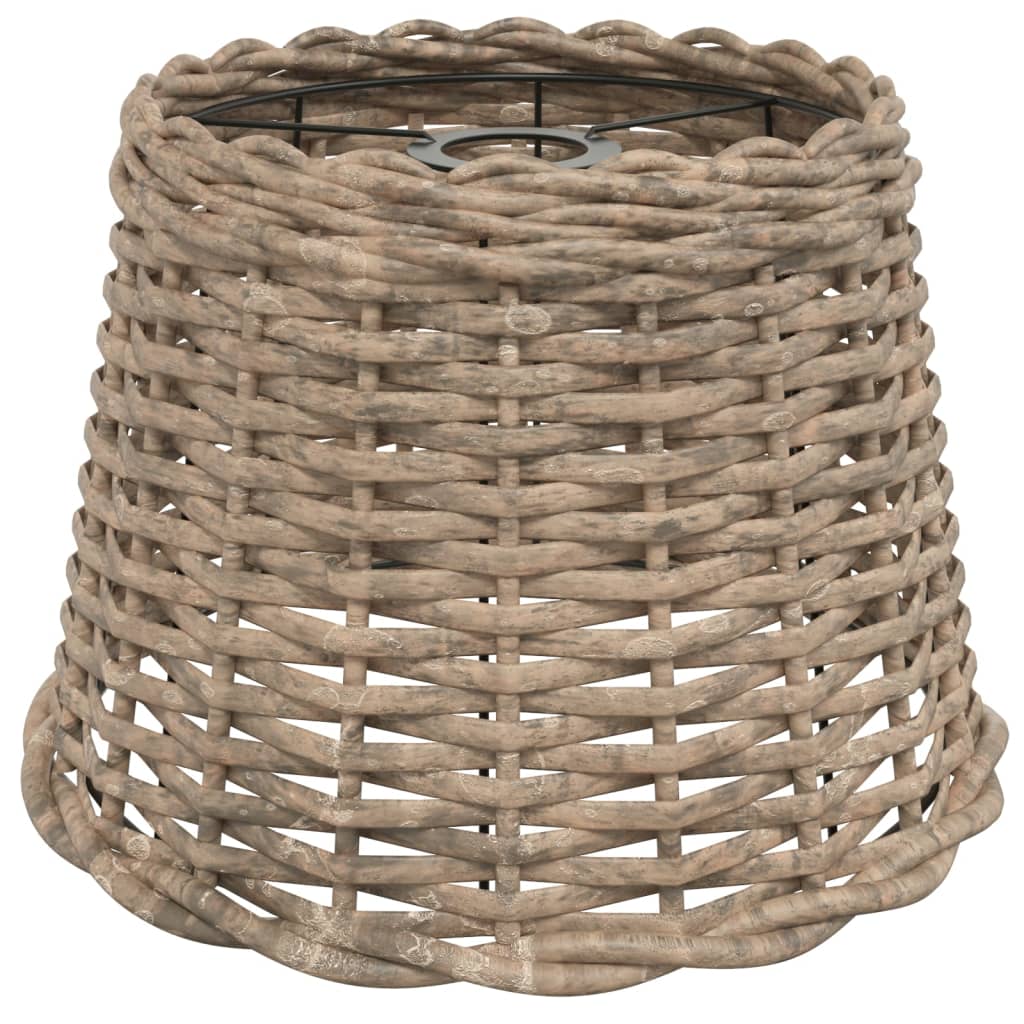 Paralume da Soffitto Marrone Ø30x20 cm in Vimini - homemem39