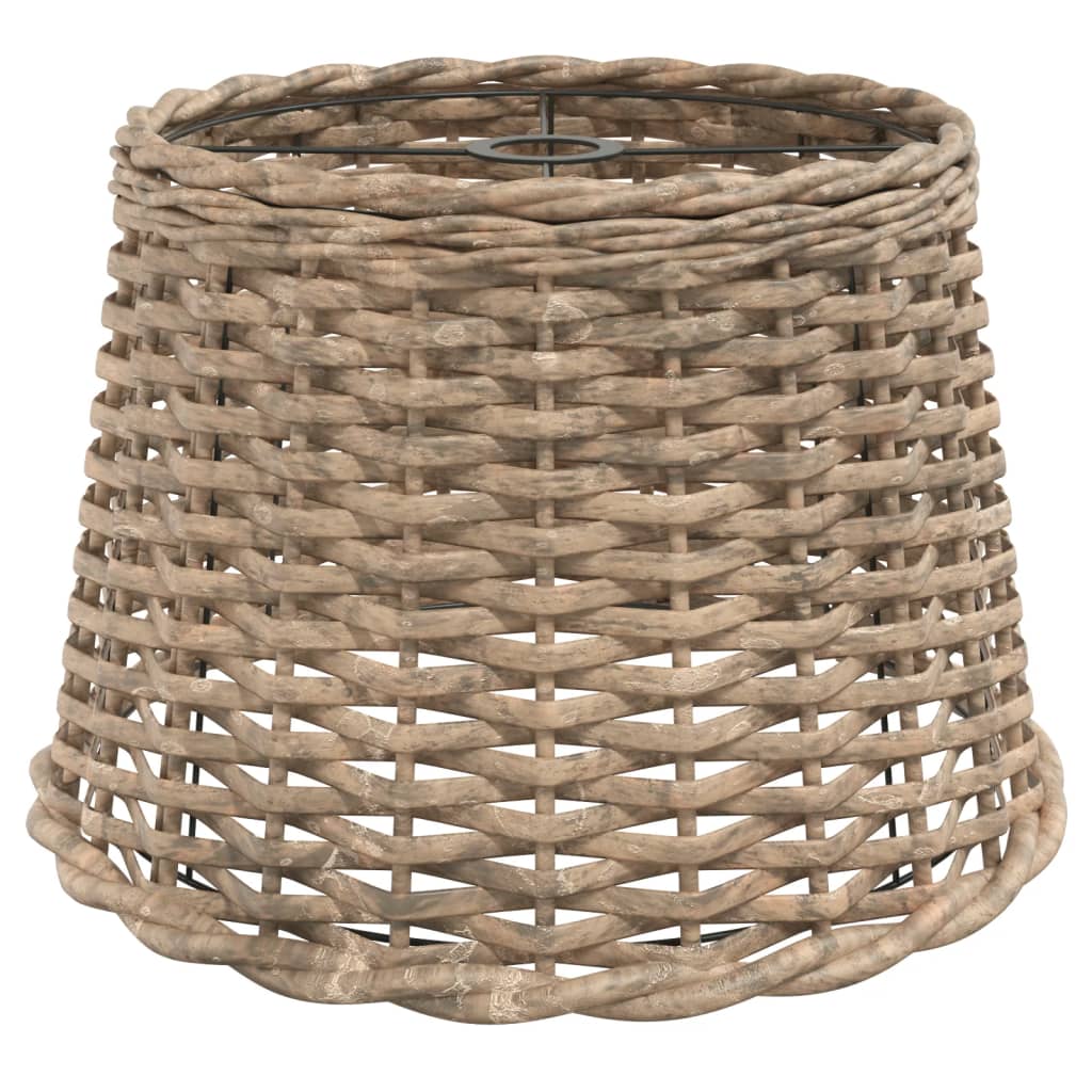 Paralume da Soffitto Marrone Ø40x26 cm in Vimini - homemem39