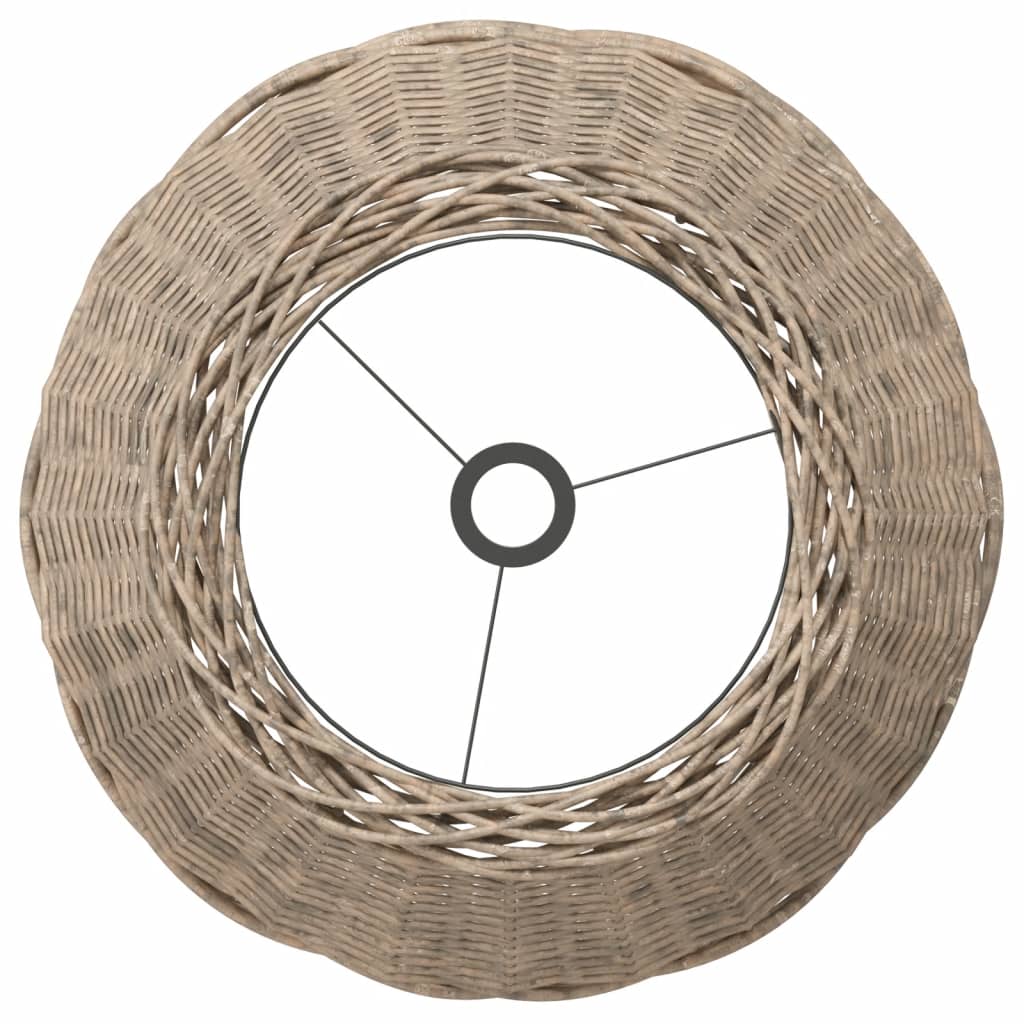 Paralume da Soffitto Marrone Ø50x30 cm in Vimini - homemem39