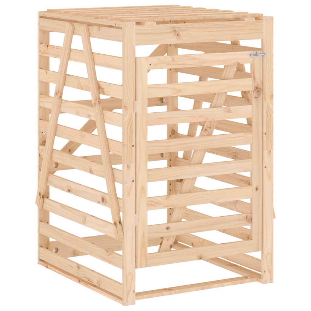 Copribidone Quadruplo in Legno Massello di Pino - homemem39