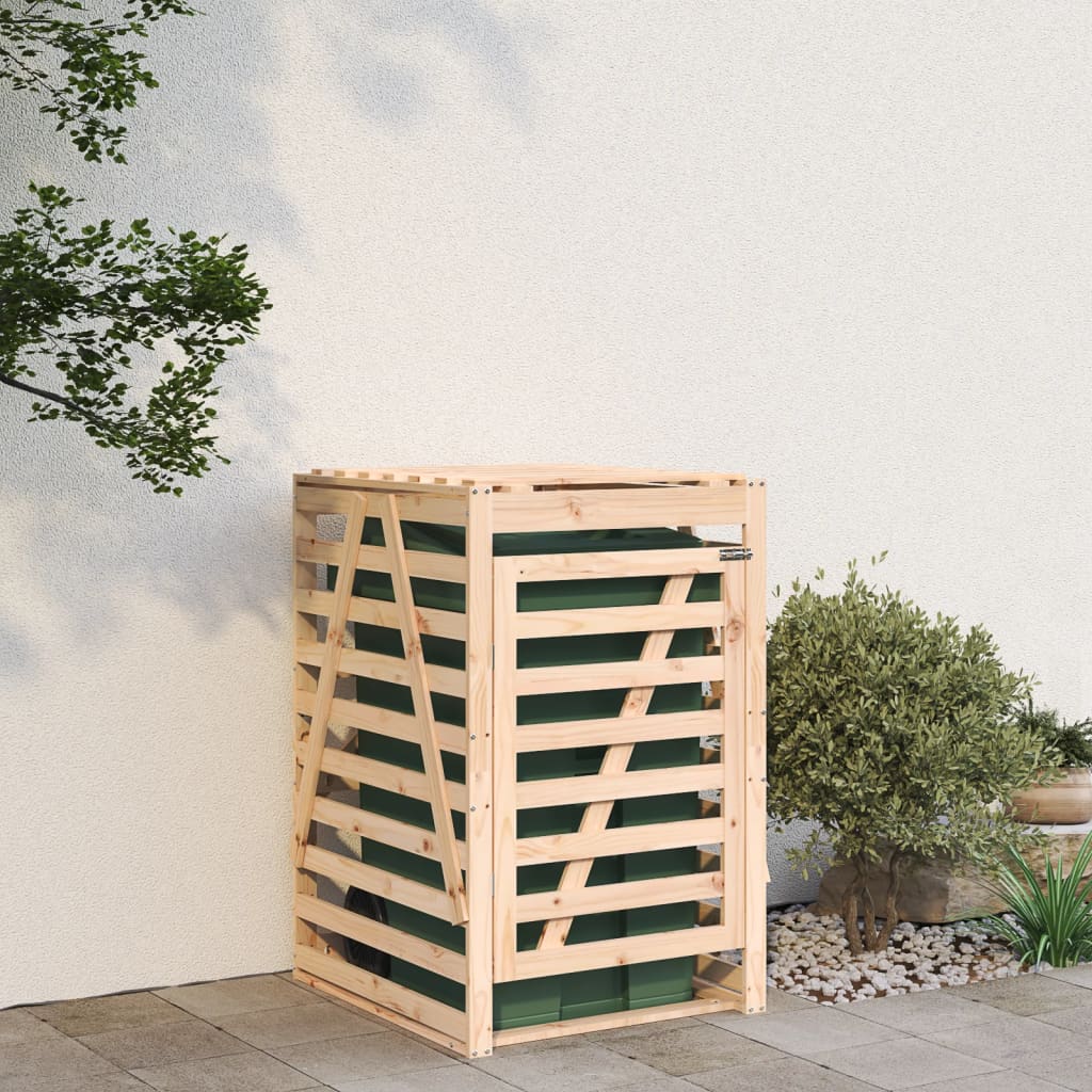 Copribidone 84x90x128,5 cm in Legno Massello di Pino - homemem39