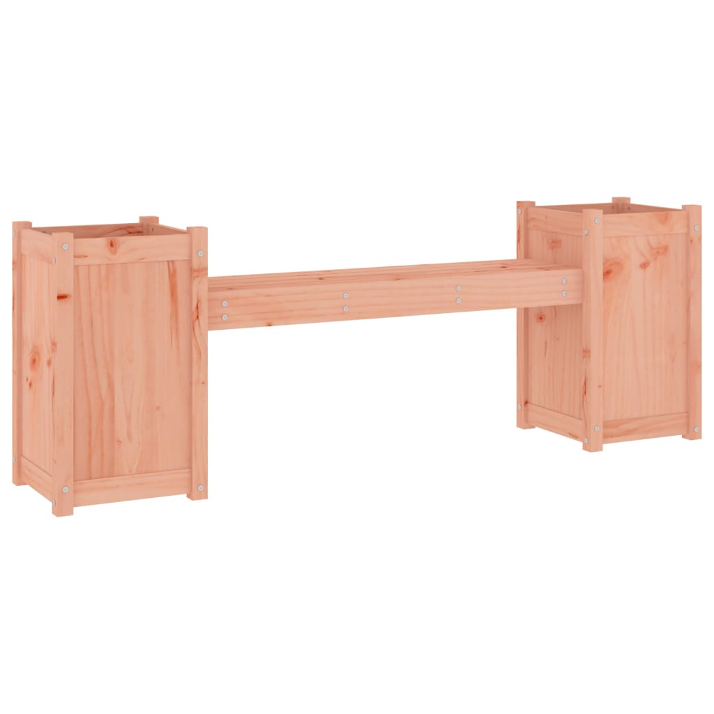 Panchina con Fioriera 180x36x63 cm Legno Massello di Douglas - homemem39