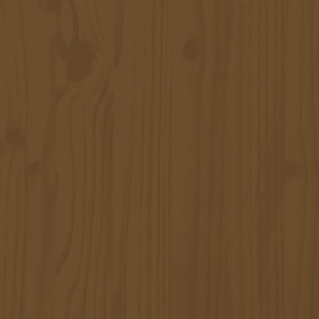 Sgabelli 2 pz Marrone Ambra 40x42x120 cm Legno Massello di Pino - homemem39