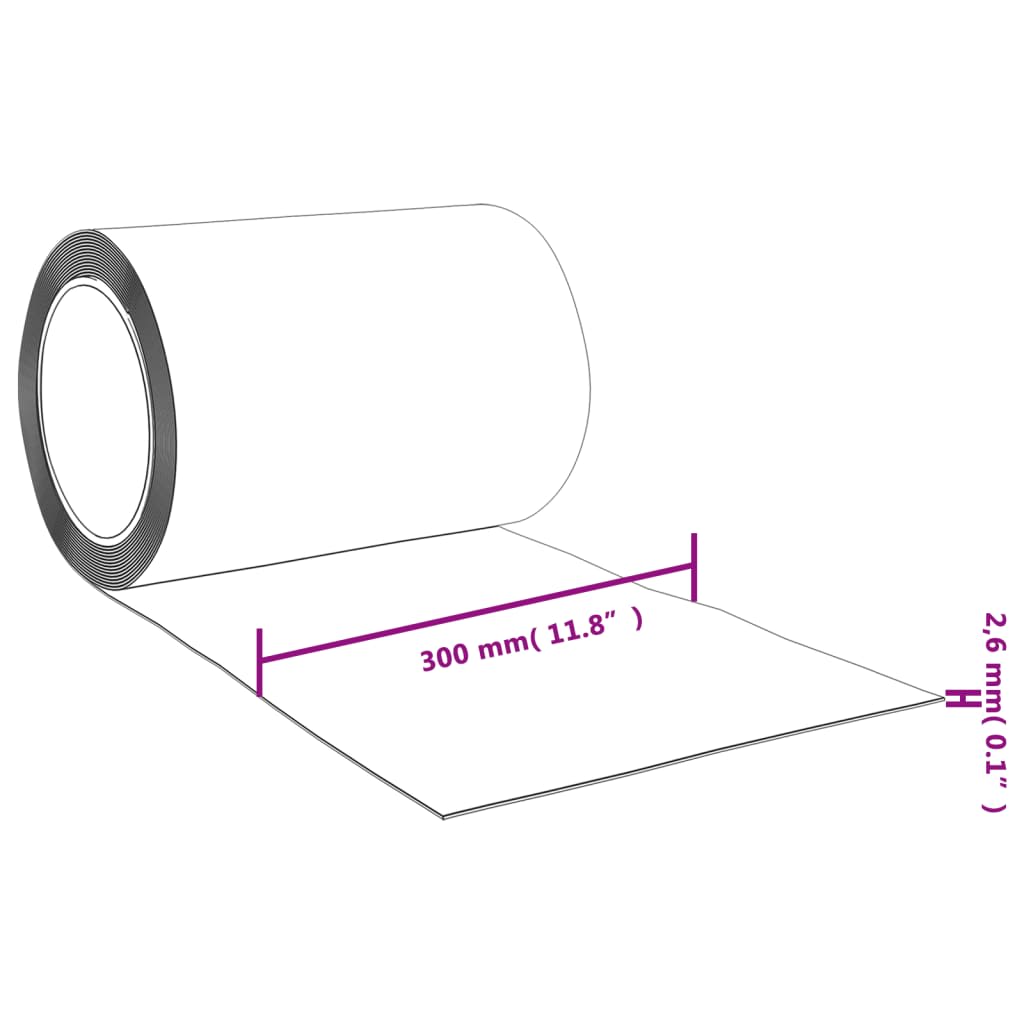 Tenda per Porte Blu 300 mm x 2,6 mm 10 m in PVC | homemem39