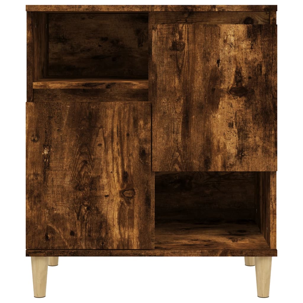 Credenze 3pz Rovere Fumo 60x35x70 cm in Legno Multistrato - homemem39