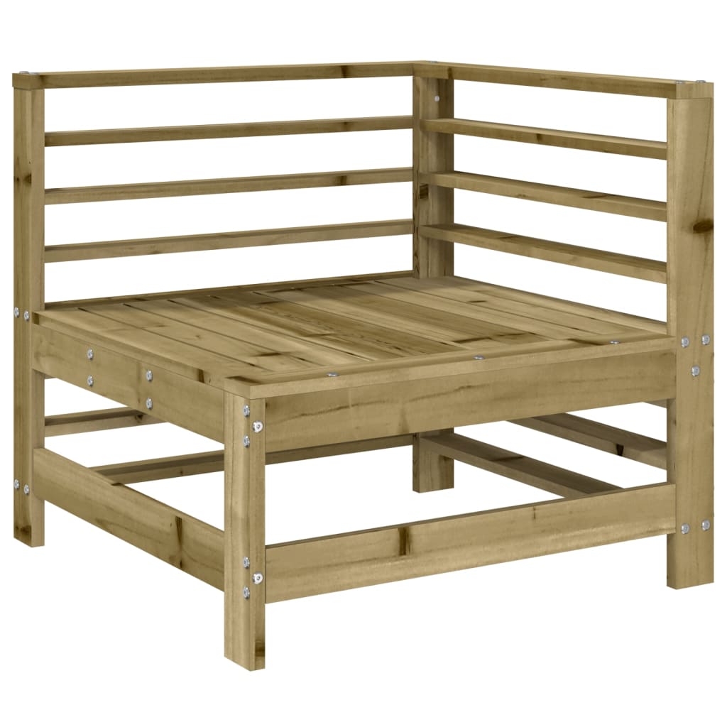 Set Salotto da Giardino 6 pz in Legno Impregnato di Pino | homemem39