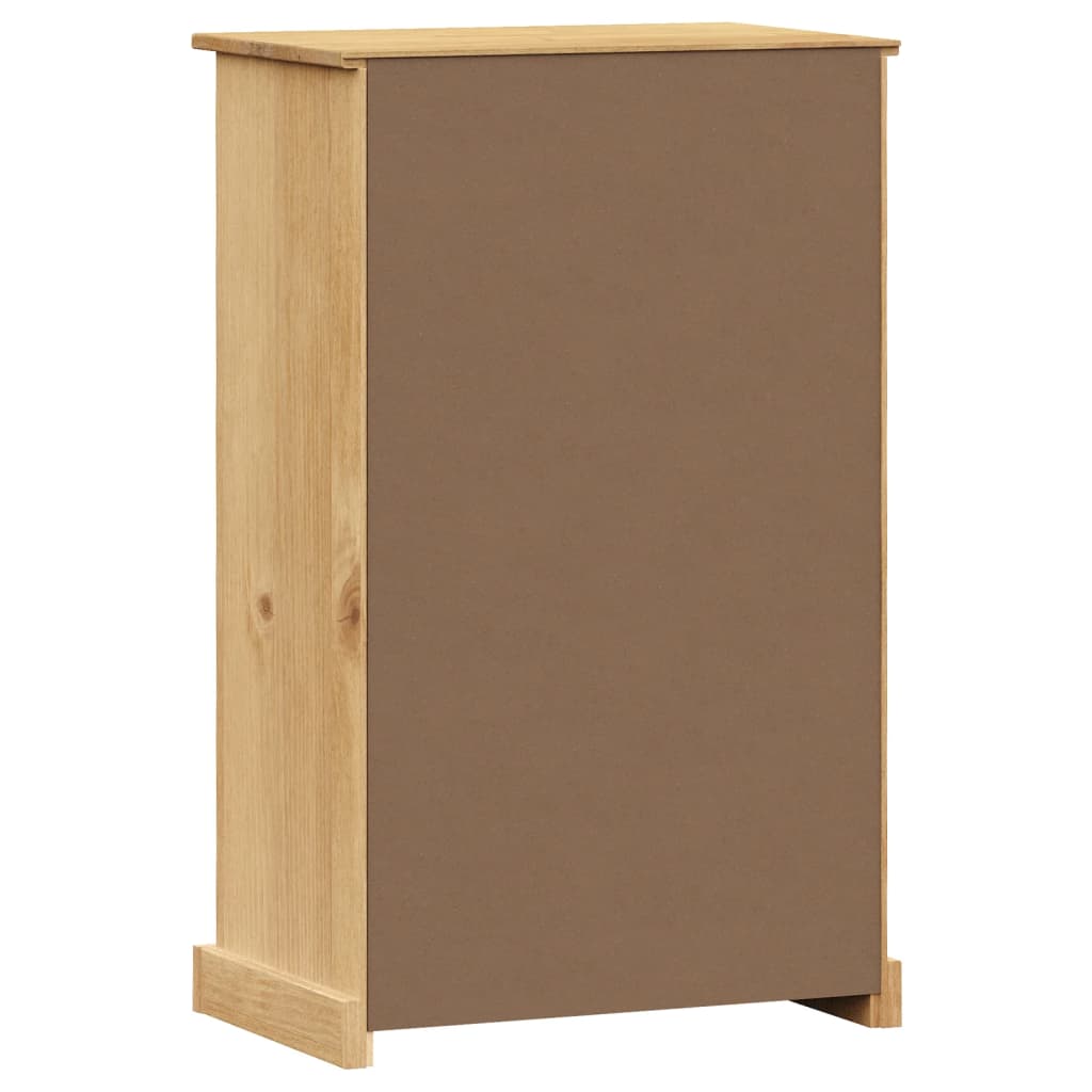 Scarpiera VIGO 60x35x96 cm in Legno Massello di Pino