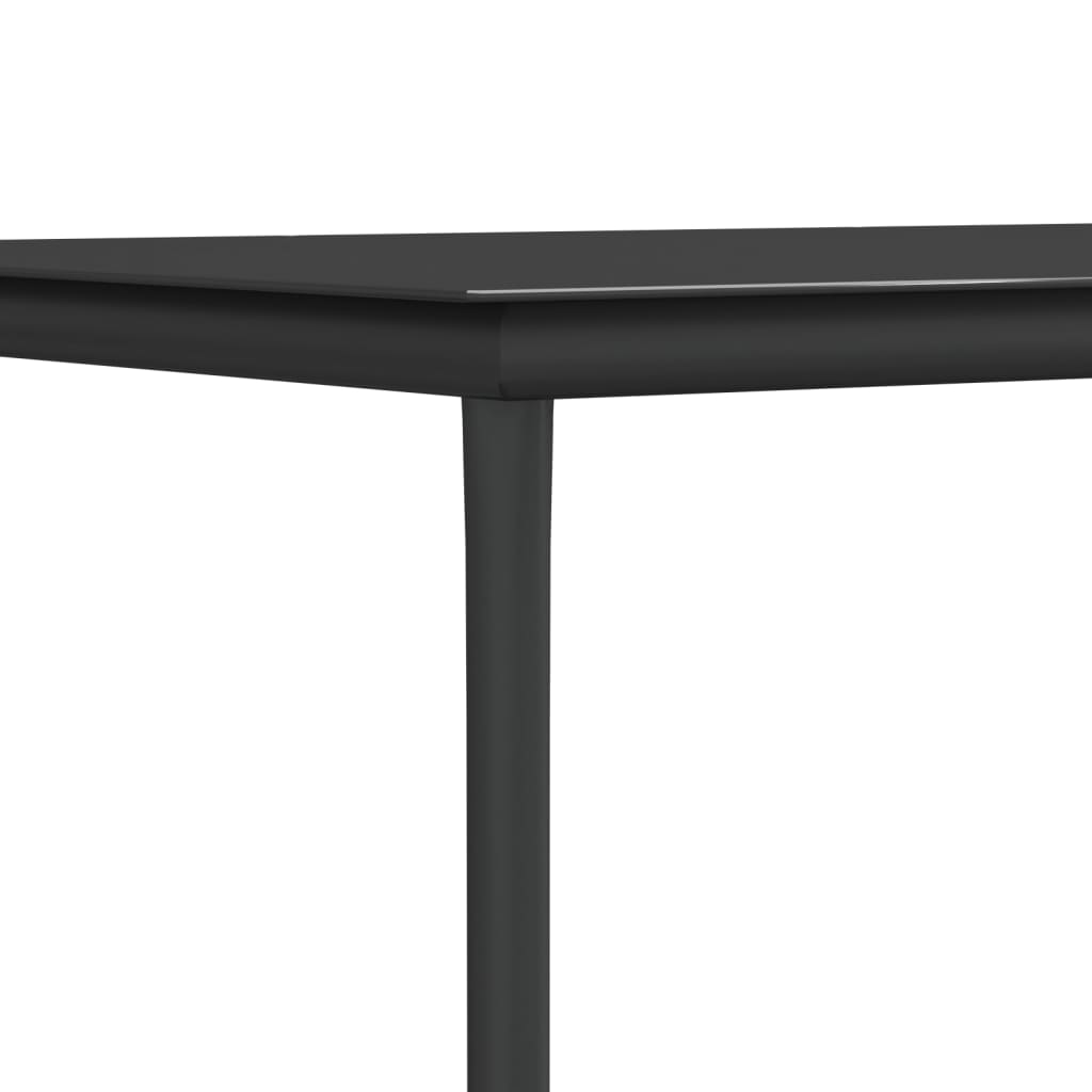 Set Pranzo da Giardino 3pz con Cuscini in Polyrattan e Acciaio - homemem39