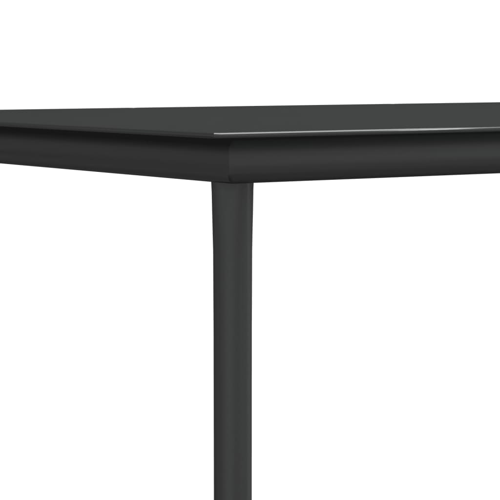 Set Pranzo da Giardino 7 pz con Cuscini in Polyrattan e Acciaio - homemem39