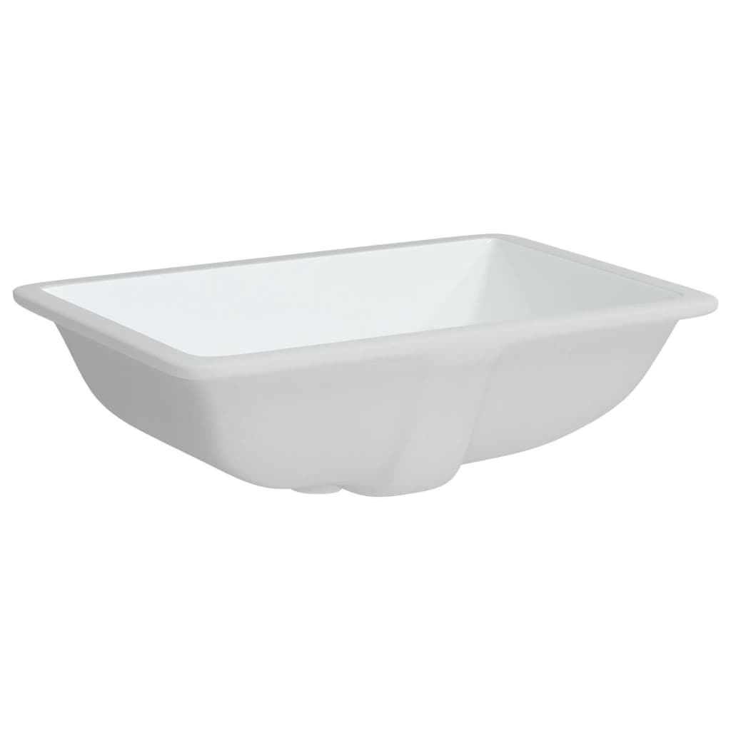 Lavandino da Bagno Bianco 55,5x37,5x19 cm Rettangolare Ceramica - homemem39