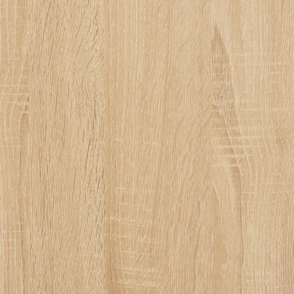Cassettiera Rovere Sonoma 69,5x34x90 cm in Legno Multistrato