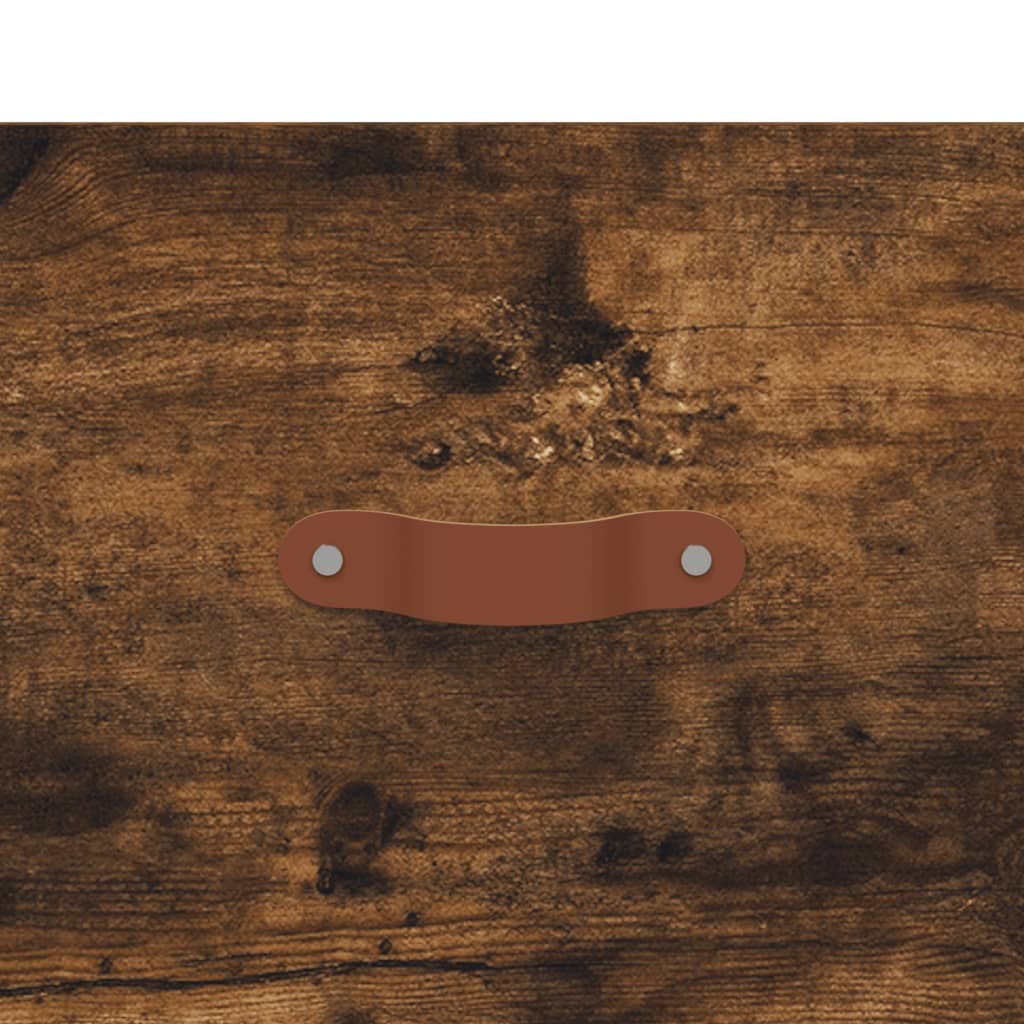 Cassettiera Rovere Fumo 69,5x34x90 cm in Legno Multistrato
