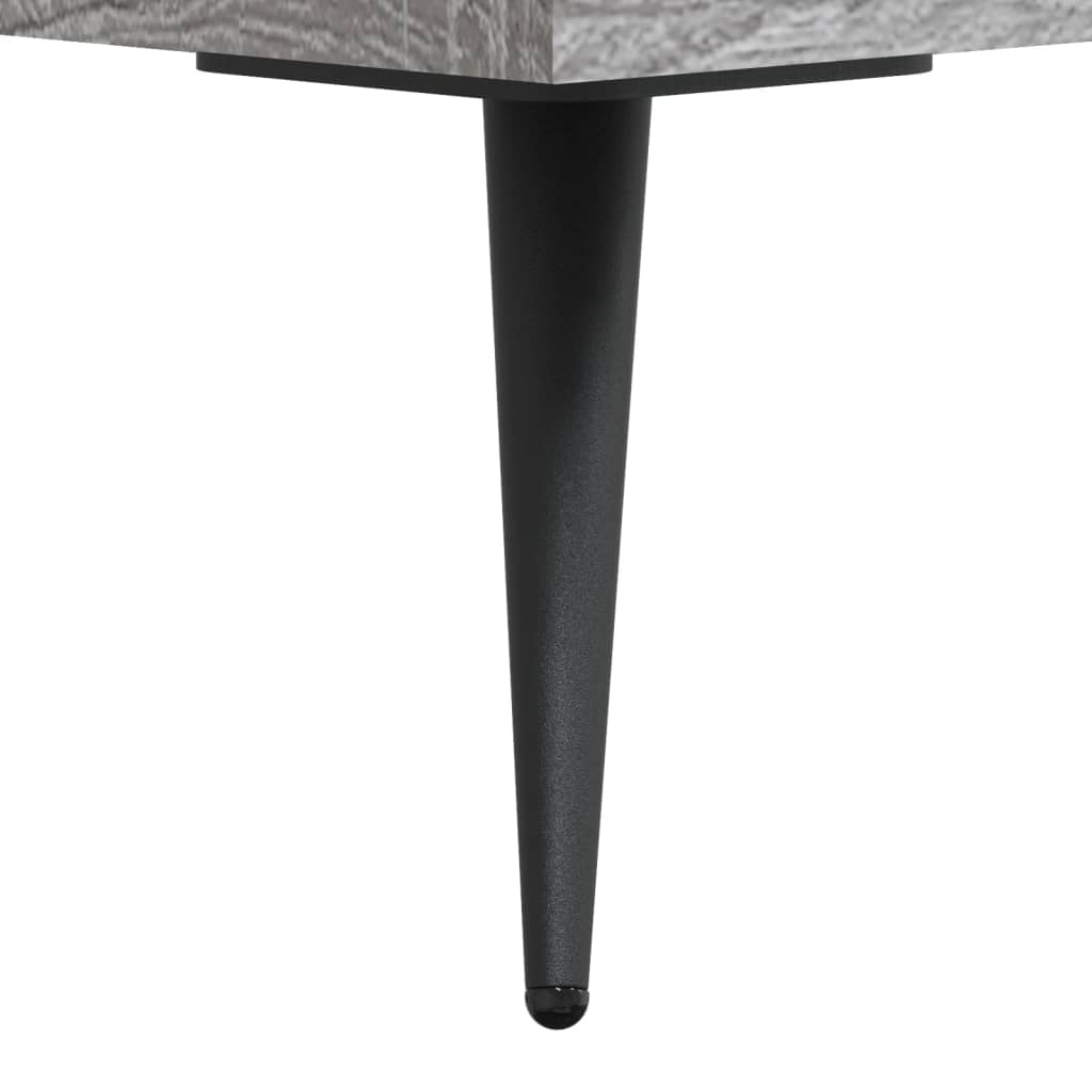 Cassettiera Grigio Sonoma 69,5x34x90 cm in Legno Multistrato