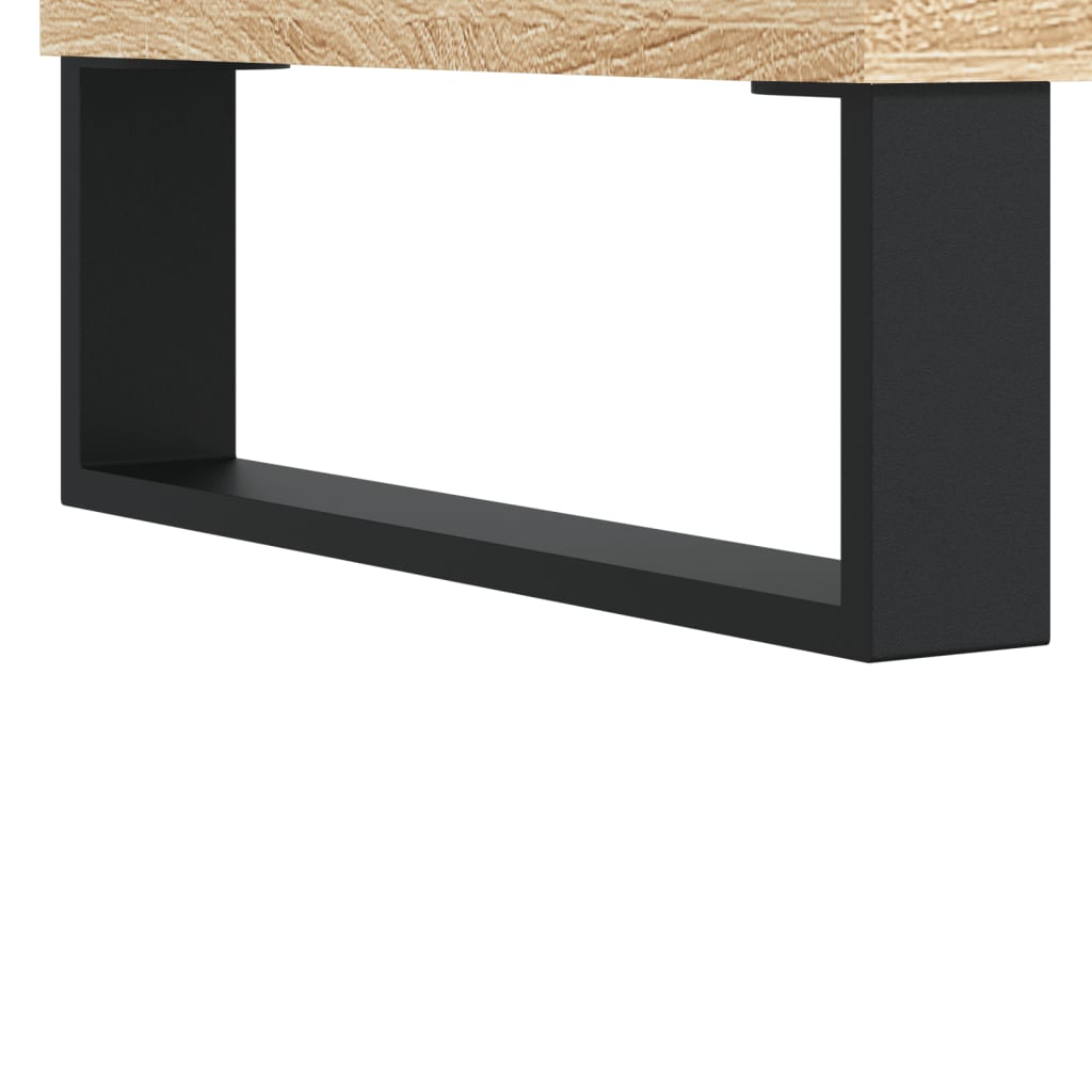 Credenza Rovere Sonoma 69,5x34x90 cm in Legno Multistrato | homemem39