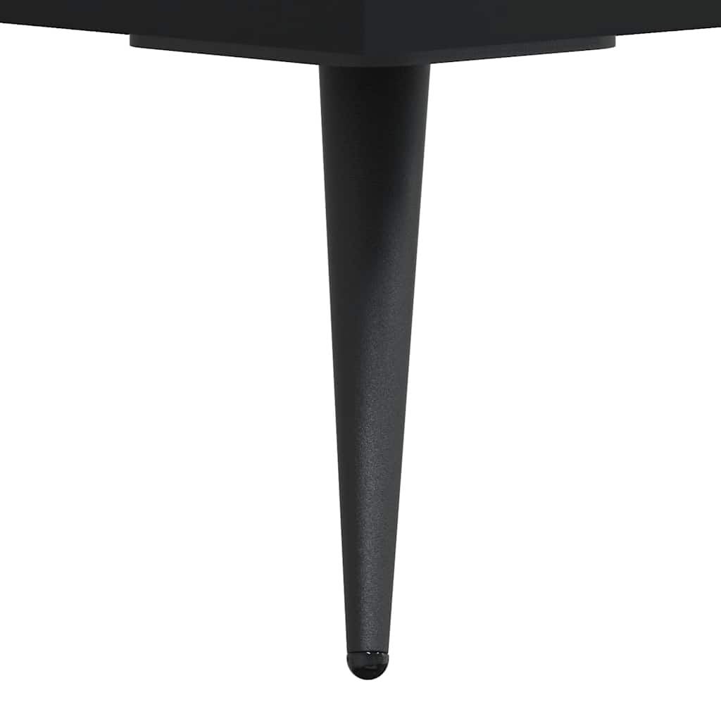 Credenza Nero 34,5x34x90 cm in Legno Multistrato | homemem39