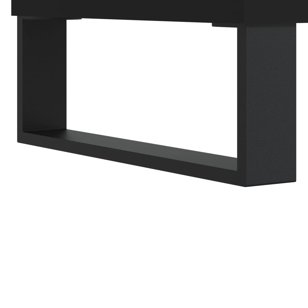 Credenze 2 pz Nere 40x35x70 cm in Legno Multistrato | homemem39
