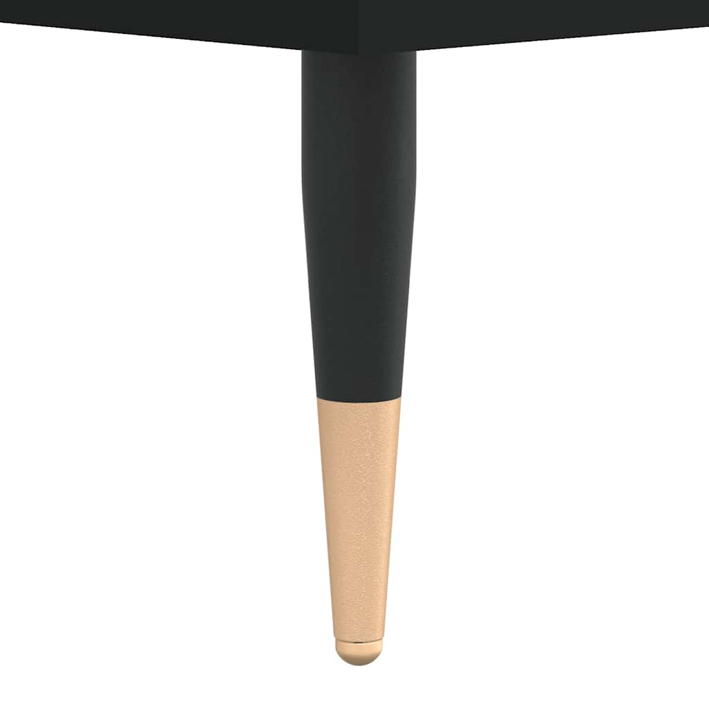 Mobile da Bagno Nero 80x33x60 cm in Legno Multistrato | homemem39