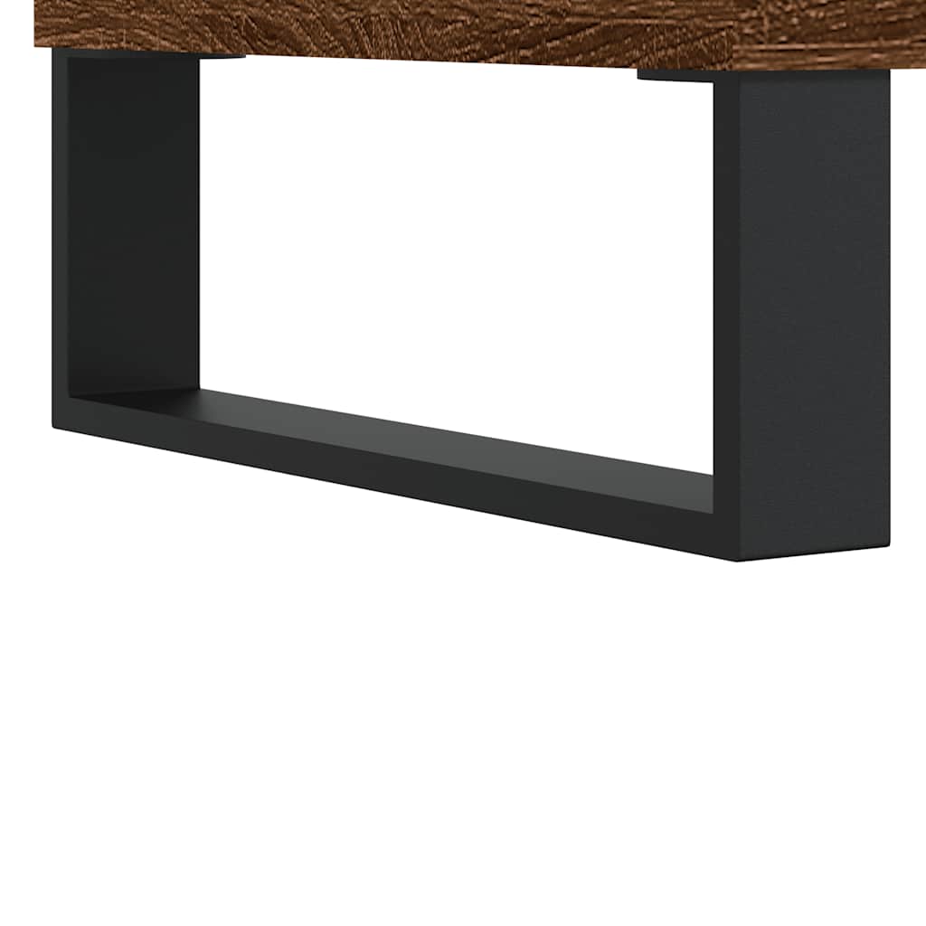 Armadietto Bagno Rovere Marrone 80x33x60cm in Legno Multistrato | homemem39