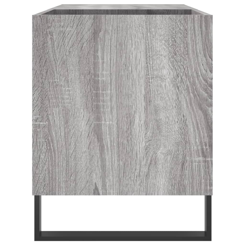 Mobile Porta Dischi Grigio Sonoma 85x38x48 cm Legno Multistrato - homemem39