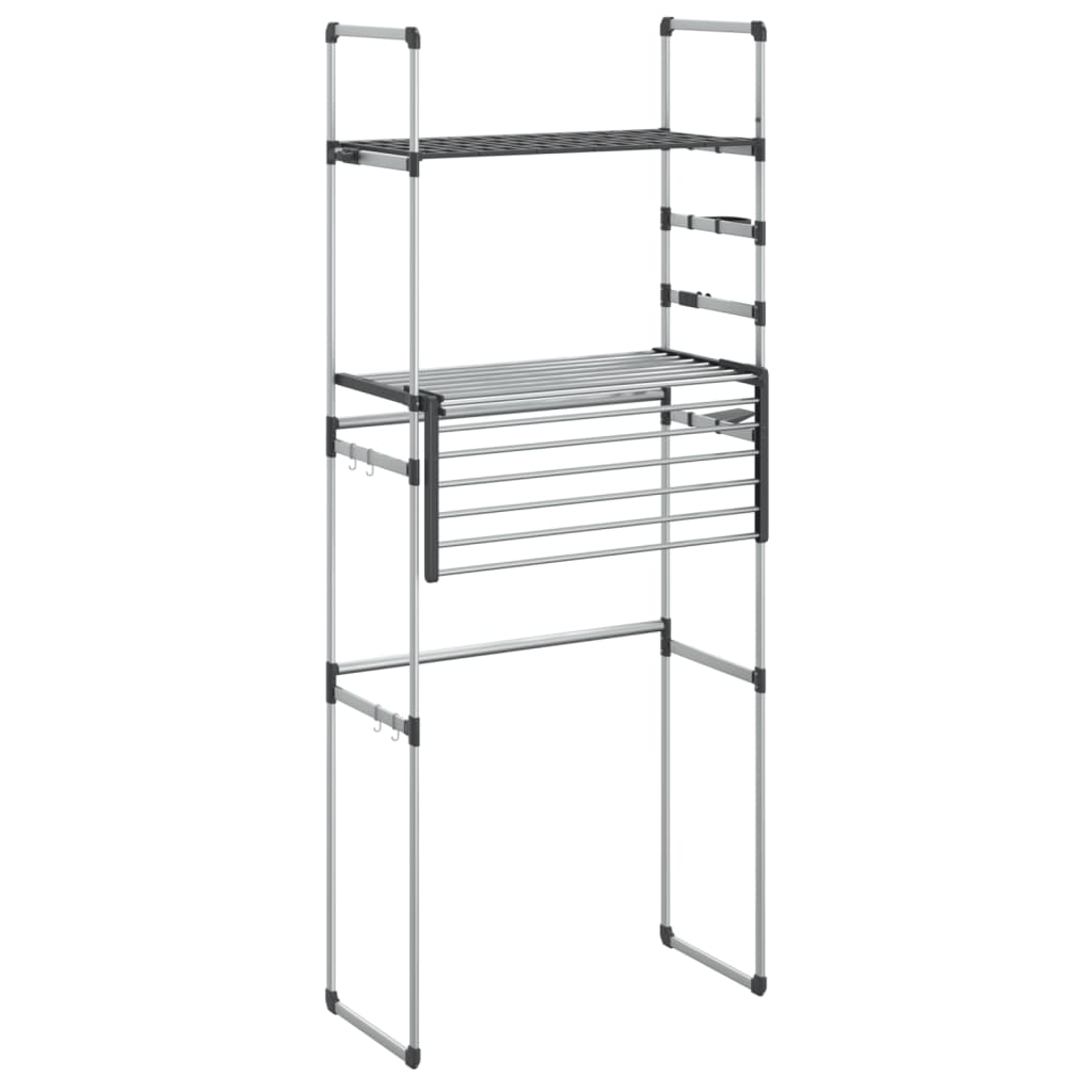 Scaffale per Lavatrice 77x52x192 cm in Alluminio - homemem39