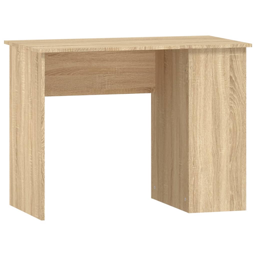 Scrivania Rovere Sonoma 100x55x75 cm in Legno Multistrato - homemem39
