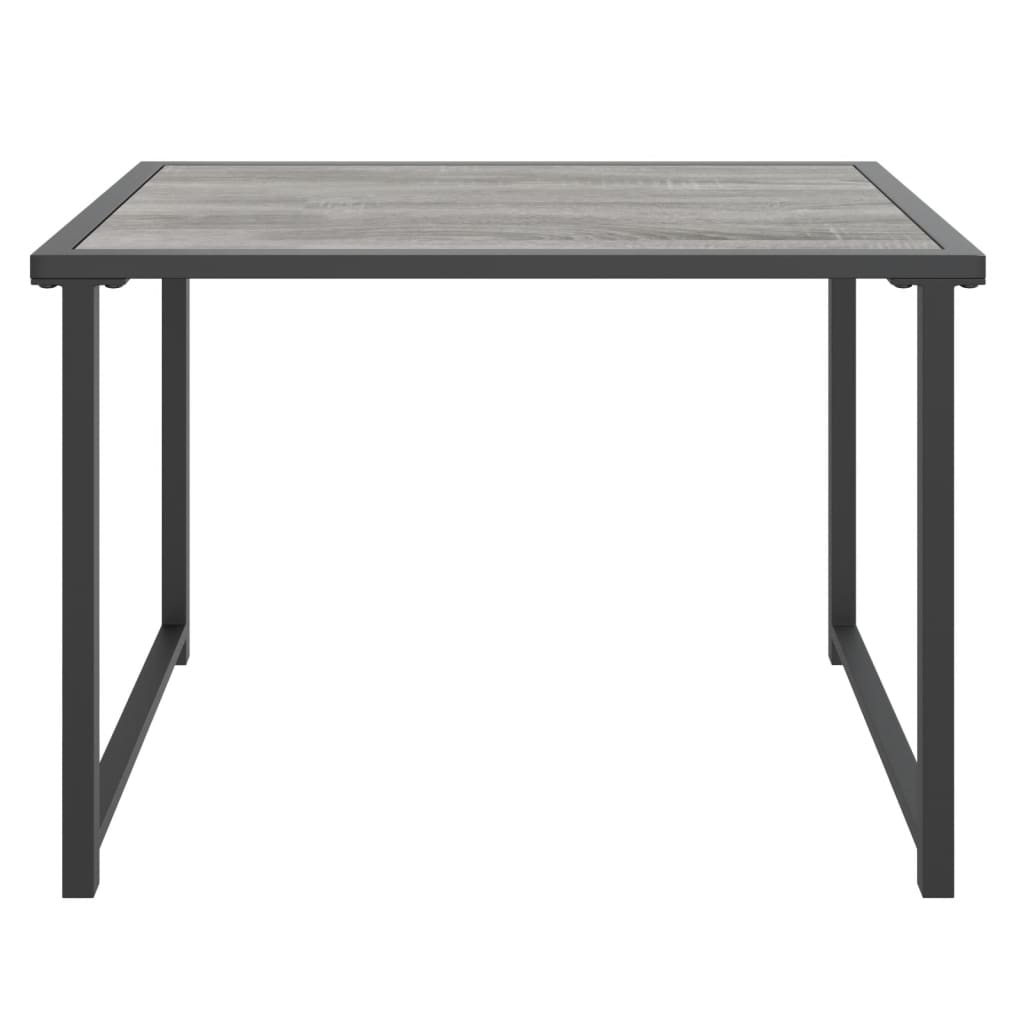 Set Salotto da Giardino 4 pz con Cuscini in Acciaio Antracite