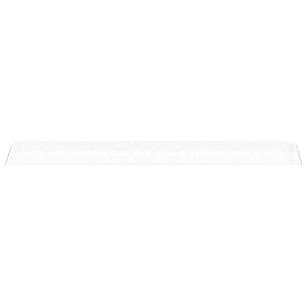 Serra con Telaio in Acciaio Bianco 72 m² 24x3x2 m - homemem39