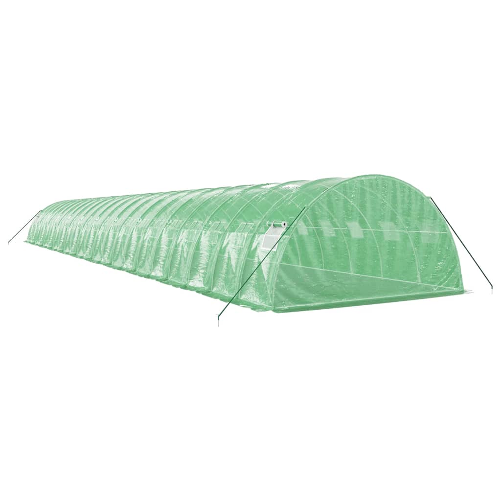 Serra con Telaio in Acciaio Verde 88 m² 22x4x2 m - homemem39
