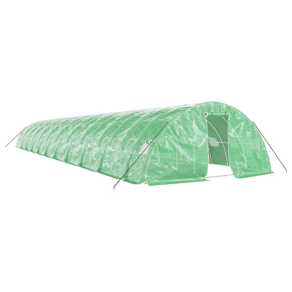 Serra con Telaio in Acciaio Verde 110 m² 22x5x2,3 m - homemem39