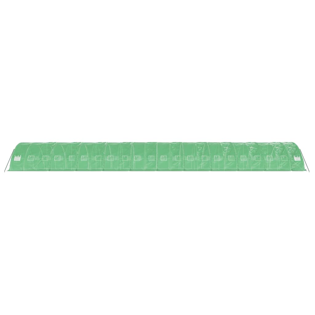 Serra con Telaio in Acciaio Verde 110 m² 22x5x2,3 m - homemem39