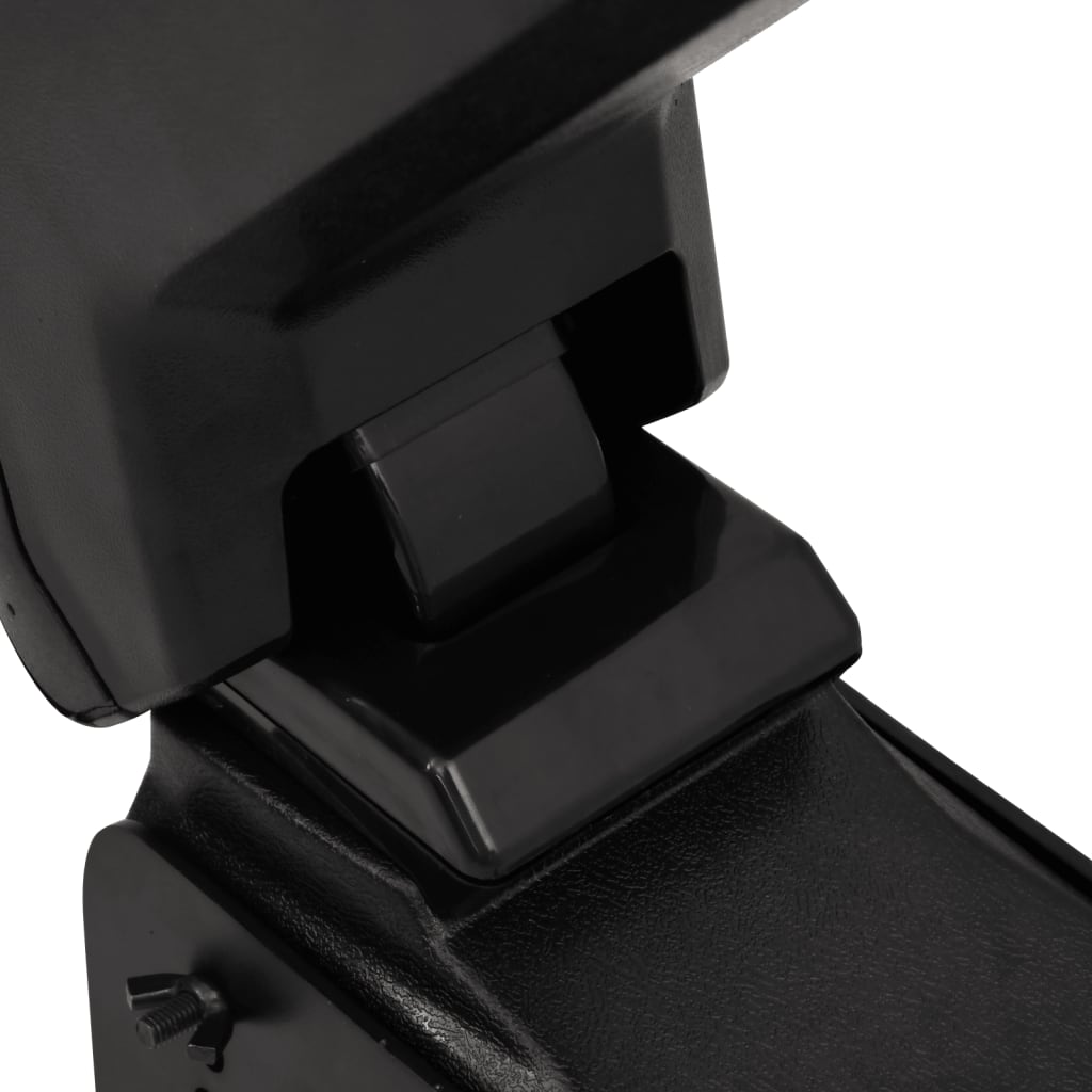 Bracciolo per Auto Universale Nero 14x30x(32-48,5) cm in ABS - homemem39